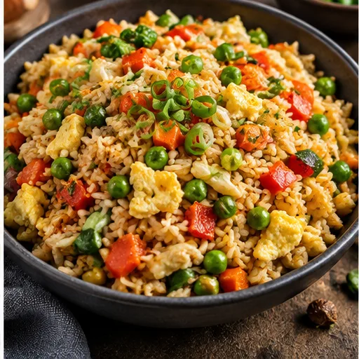 AI-generated food photography example