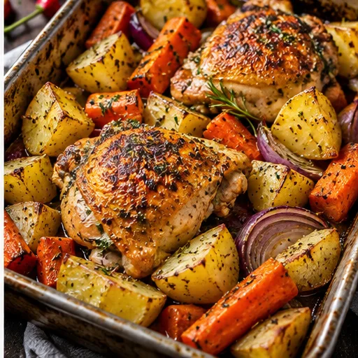 AI-generated food photography example